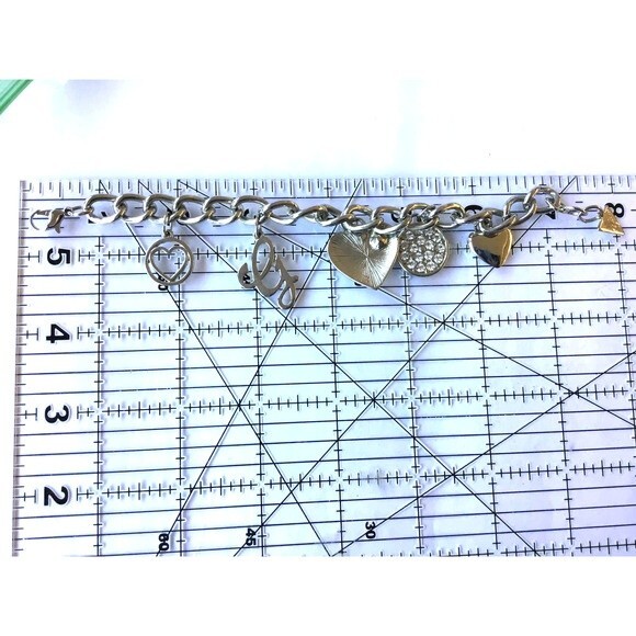 Silver Guess Charm Bracelet - Picture 3 of 3